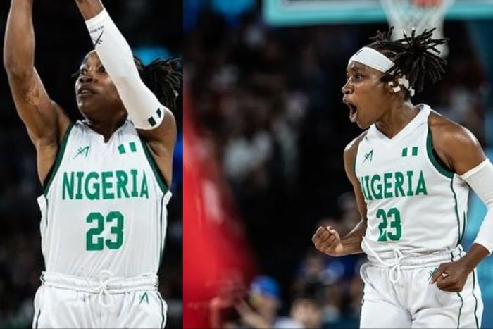D'Tigress superstar Ezinne Kalu targets Los Angeles 2028 Olympics after Nigeria's loss to USA at Paris 2024.