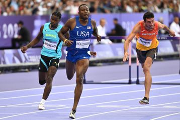 Paris 2024 Olympics: Indomitable Grant Holloway clinches 110m hurdles gold medal as Jamaica's Rasheed Broadbell settles for Bronze