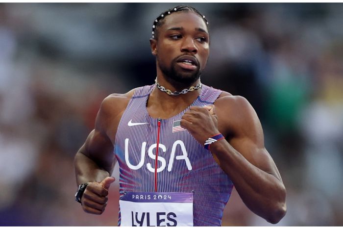Olympic champion Noah Lyles is eyeing a second world title.