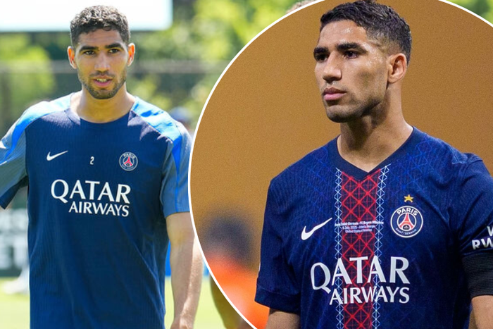 Hakimi has returned to training amid the rape scandal