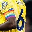 Marc Guehi wearing a modified Rainbow armband | Imago