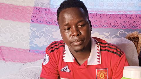 Manchester United fan who collapsed after consuming 15 eggs following Arsenal loss makes special request to Red Devils
