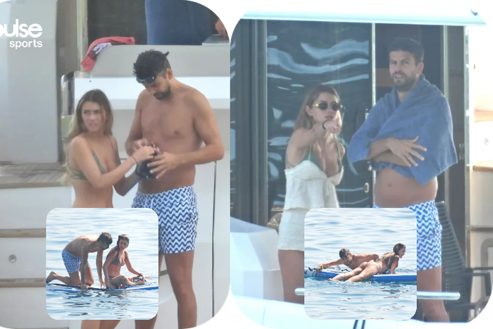 Gerard Pique spends a romantic outing with Clara, his new girlfriend