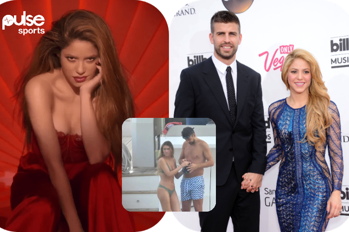 Shakira shows Pique what he has been missing