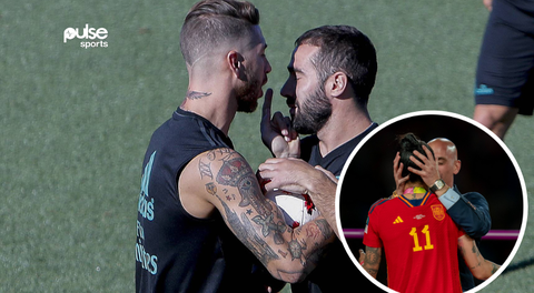 Sergio Ramos and Carvajal disagree over Spaish FA president's suspension