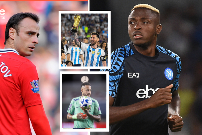 Osimhen builds his ideal player using Messi, Ronaldo, Neymar and Berbatov