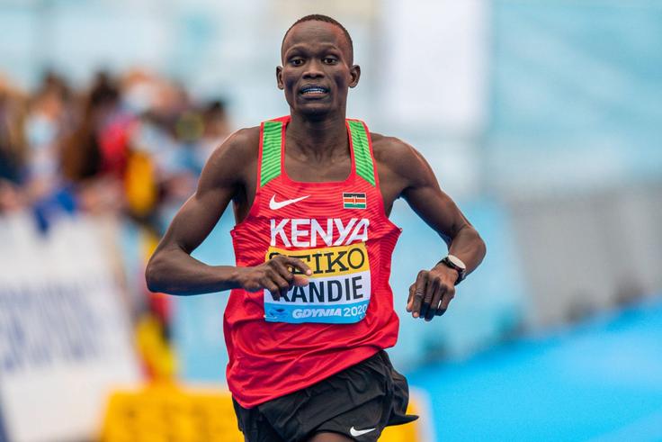 Kibiwott Kandie reveals next race after missing out on World Championships due to an injury