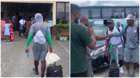 Why are people close to them? Fans slam NFF for lack of security as Super Eagles depart for Rwanda