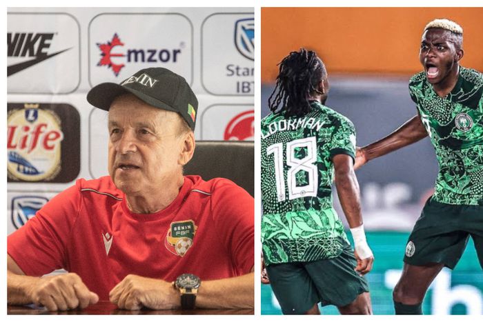 Rohr blames Lookman and Osimhen