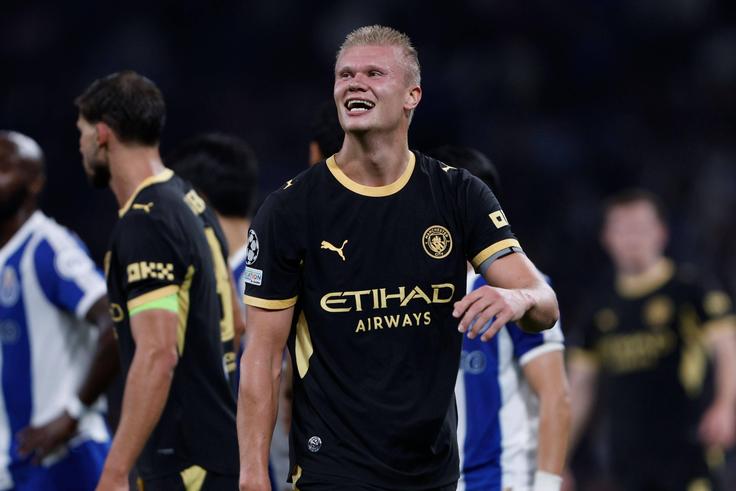 Porto vs Man City: 59/59 Haaland surpasses Muller to start Maresca's UCL tenure with victory