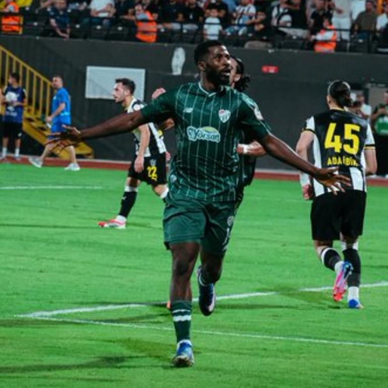 Kelechi Iheanacho has scored or assisted 10 goals in six matches for  Bursaspor.