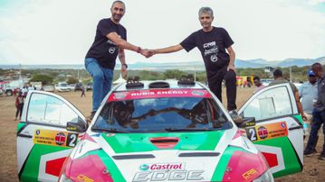 Chana brothers savour Kenya National Rally Championship title win after second place finish in Kajiado