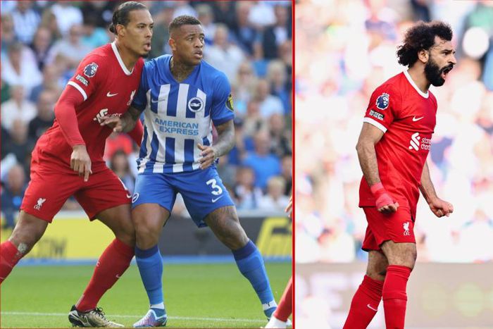 Brighton 2-2 Liverpool || Image credit: X, formerly Twitter