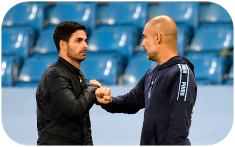 Pep Guardiola opens up on Mikel Arteta being his biggest rival for the title