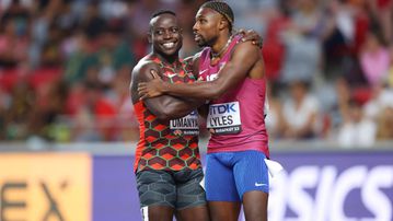 Omanyala opens up on his off track relationship with Noah Lyles, Fred Kerley