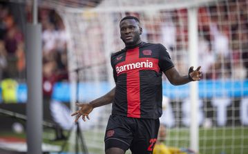 Boniface back amongst the goals as Bayer Leverkusen go top of Bundesliga