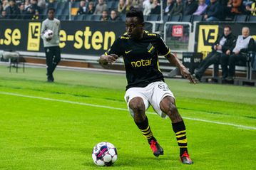 Kenyan defender Erick 'Marcelo' Ouma honoured after centenary milestone for AIK