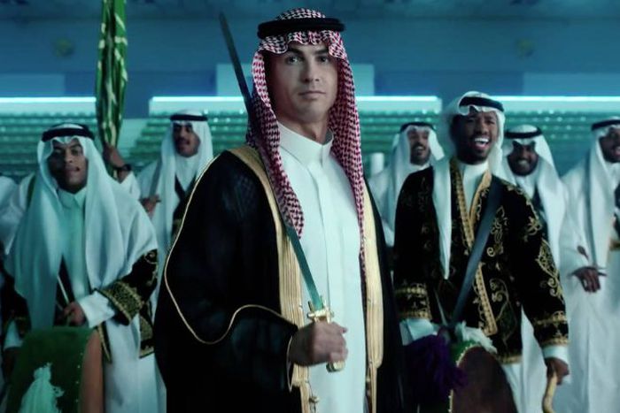 Cristiano Ronaldo on Saudi Arabia National Day || Image credit: Imago