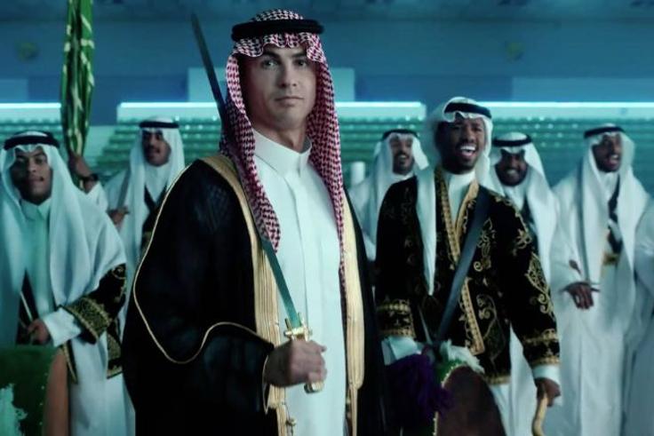 Cristiano Ronaldo on Saudi Arabia National Day || Image credit: Imago
