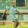 Victor Osimhen in Super Eagles training || Image credit: Imago