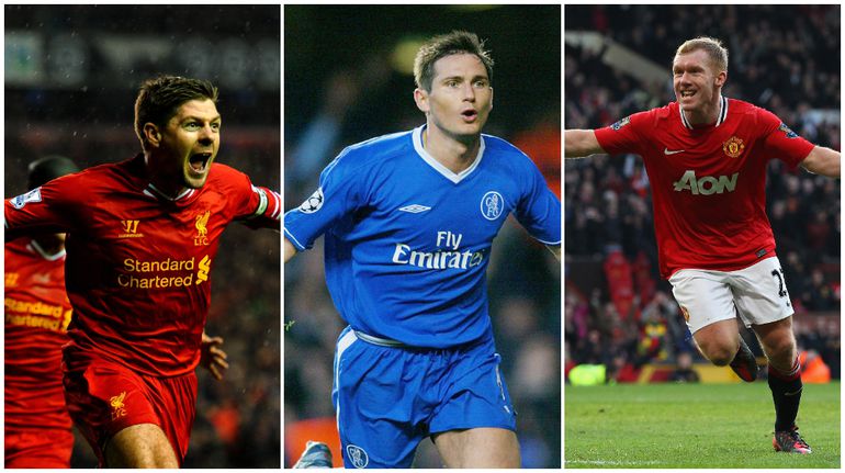Frank Lampard gives verdict on raging debates between him, Paul Scholes and Steven Gerrard.