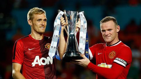 Wayne Rooney and Darren Fletcher