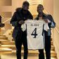 Oladipo praised Alaba with his caption showing off a Real Madrid jersey he received. Instagram/Victor Oladipo