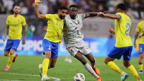 Michael Olunga’s assist not enough as Al Duhail fall to Cristiano Ronaldo-less Al Nassr to stare at early Champions League elimination