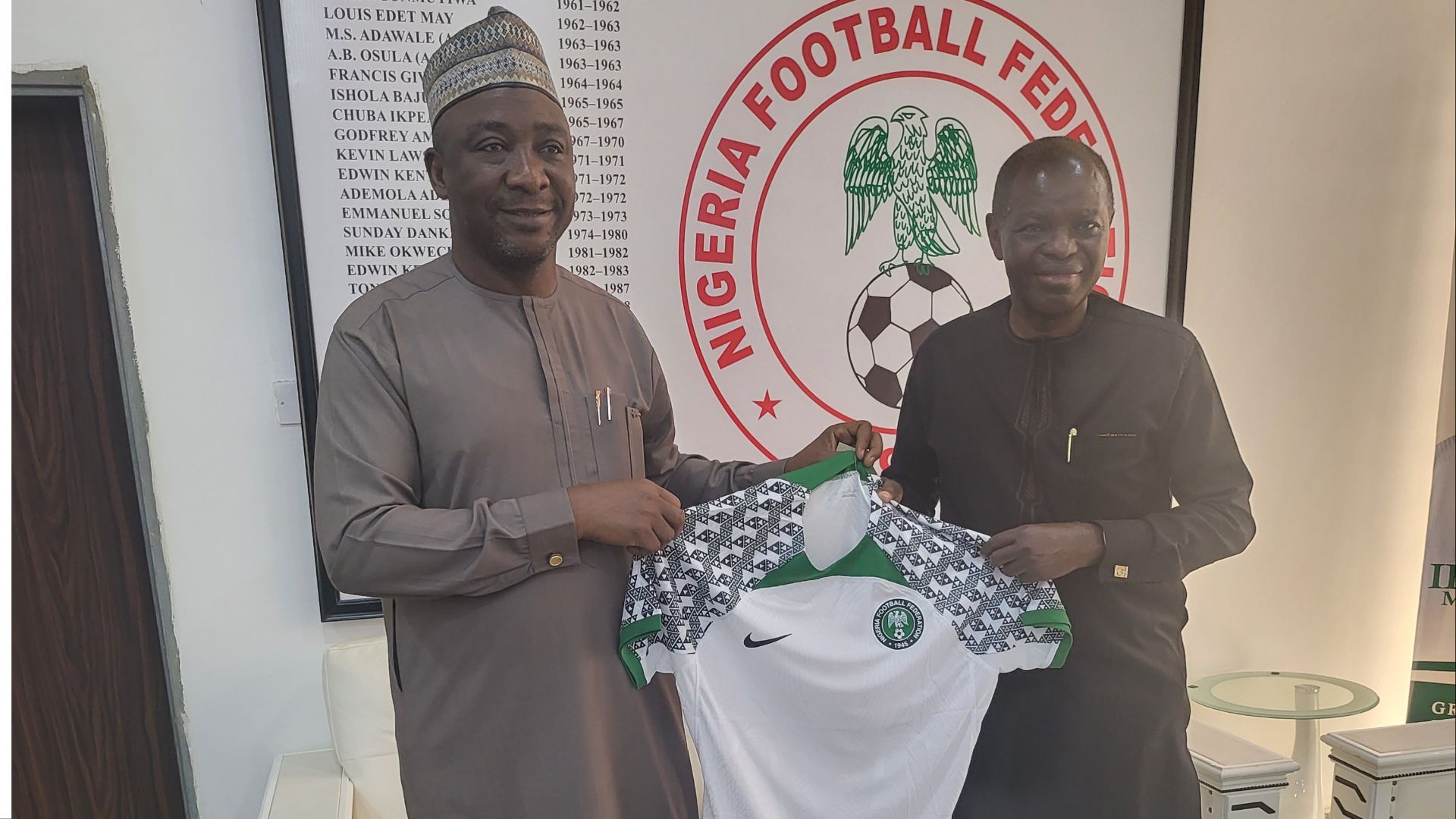 NFF President Gusau Charges Super Eagles To Light Up AFCON In Cote D ...