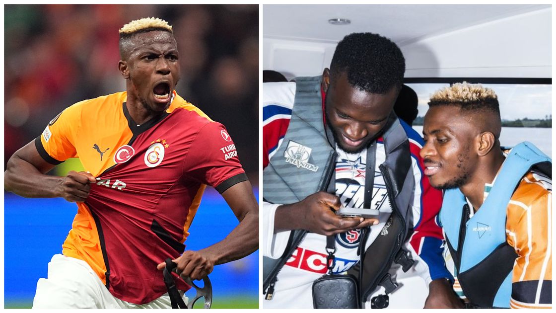 ‘Highest in the game’ – Boniface reaches out to Super Eagles teammate Victor Osimhen after Gala heroics