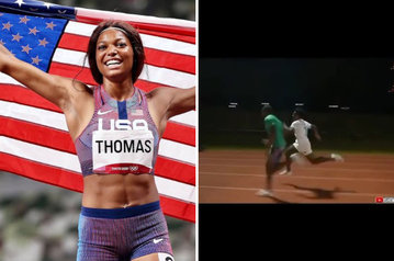 'That wasn't close' - Gabby Thomas defends Noah Lyles on claims of YouTuber IShowSpeed almost defeated her colleague