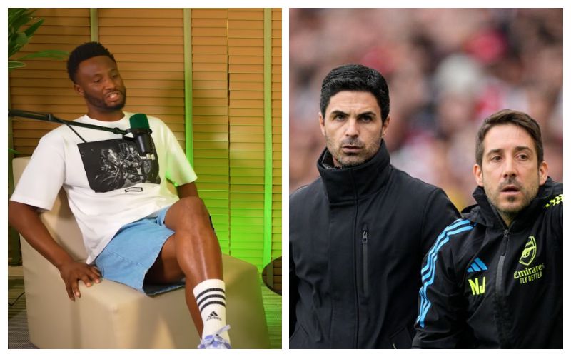 ‘That’s illegal’ – Mikel Obi slams Arteta for using set-piece as the only source of scoring goals