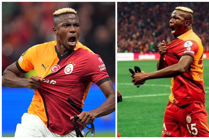 Victor Osimhen with another solid stay to life at Galatasaray.