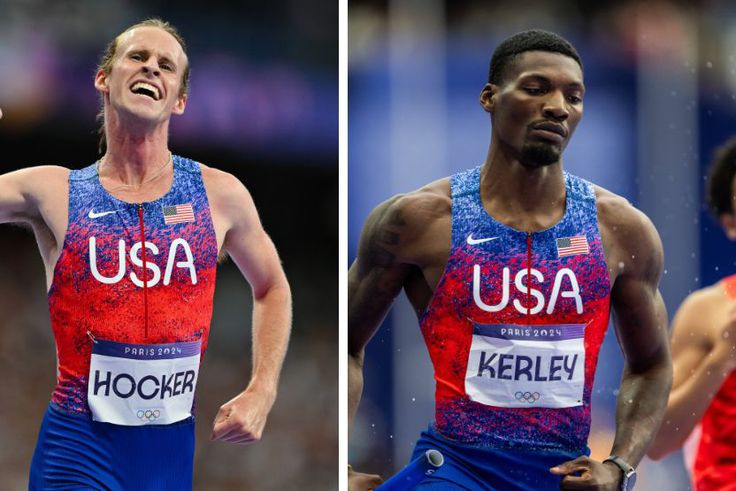 Fred Kerley laughs off Cole Hocker's claims of beating him in a 600m race
