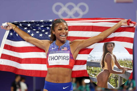 Keeping up with off-season activities: Gabby Thomas stuns in swimsuit for Sports Illustrated as she transitions from sprinting to spotlight