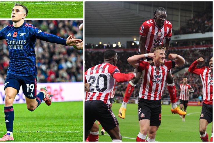 Sunderland vs Arsenal: Brobbey cancels out Trossard stunner as Gunners' defence crumbles