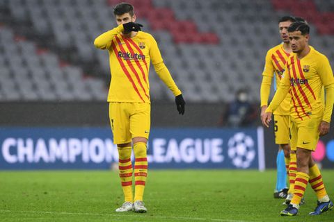 Barcelona crash out of Champions League as Benfica, Lille and Salzburg reach last 16