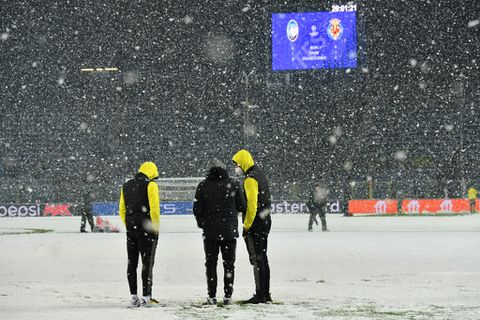 Snow pushes Atalanta v Villarreal to Thursday evening