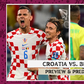 Quarterfinal preview: It's time to dance, but who would between Croatia and Brazil?