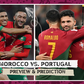 Quarter final preview; First Spain, now their neighbours Portugal for Morocco