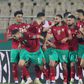 Morocco team celebrating