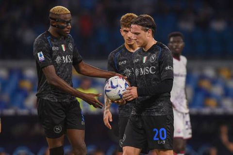 Victor Osimhen in action for Napoli