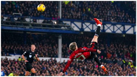 Garnacho: Manchester United's bicycle kick star clinches Premier League goal of the month