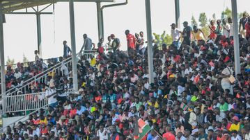 Thousands of fans arrive early in Kisumu to witness Junior Stars' CECAFA U-18 final against Uganda