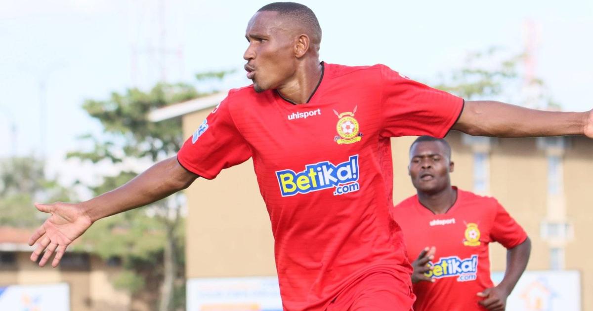 Kenya Police striker Clinton Kinanga gains confidence with extended run ...