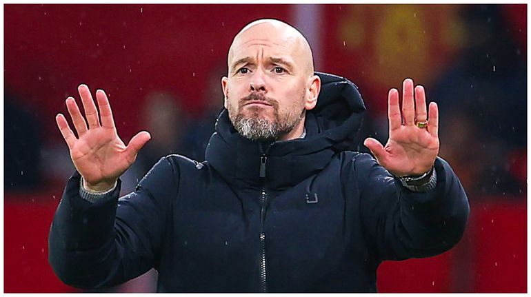 Erik Ten Hag wins manager of the month.
