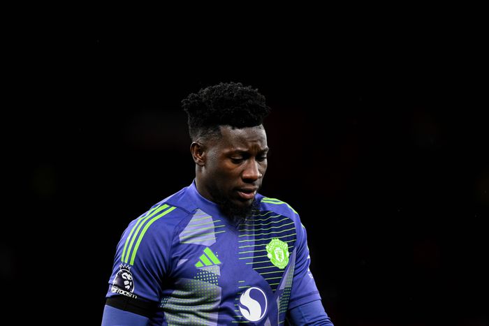 Manchester United's Andre Onana against Nottingham  Forest | Imago