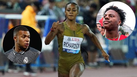 ‘No way she’s faster than Mbappe’ - IshowSpeed makes bold claim about Sha’Carri Richardson as he challenges her to a race