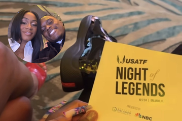 Kisses and cozy snaps: Sha'Carri Richardson and Christian Coleman confirm romantic relationship status at Night of Legends