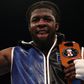 Nigerian-born boxer David Adeleye was crowned English heavyweight champion with a first-round knockout win against Solomon Dacres